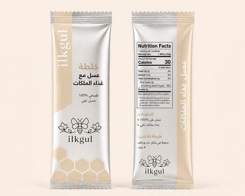 أصابع عسل بغذاء الملكات
